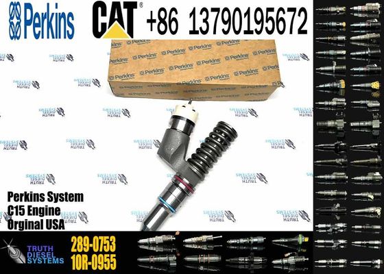 Diesel Engine Injector 289-0753 10R-0957 211-3024 10R-0958 359-7434 10R-0955 For Caterpillar C18 C15 Common Rail