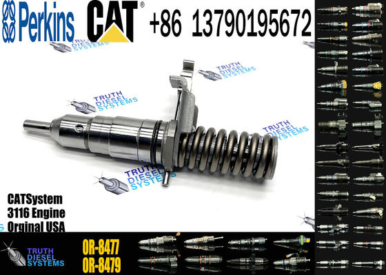 Diesel Common Rail Fuel Injector 0R-8477 9Y-4982 0R-3580 For Excavator Engine 3116 0R8477 9Y4982 0R3580