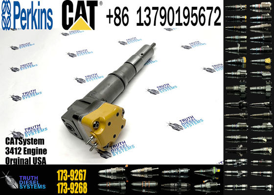 Common Rail injector 173-9267 173-9268 Engine Parts Fuel Injectors 1739267 1739268 For CAT Caterpillar 3412 engine