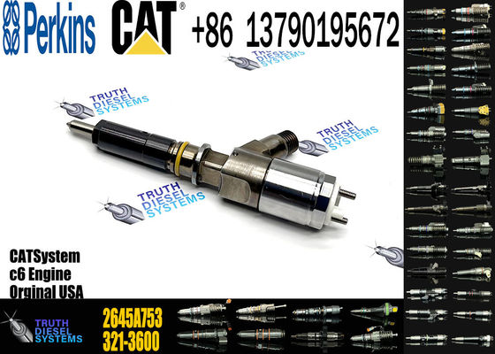 Common Rail Fuel Injector 320-0655 2645A751 3200655 10R-7674 for Excavator E320D C6.6 EngineCommon Rail Fuel Injector 320-0655 2645A751 3200655 10R-7674 for Excavator E320D C6.6 Engine