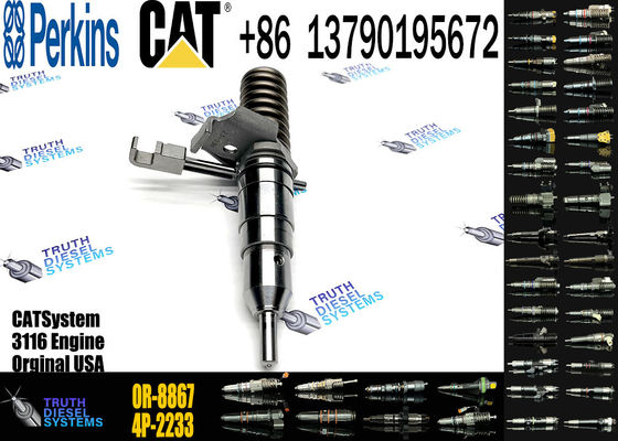Diesel Engine Injector0R-4374 0R-8867 4P-2233 10R-8996 0R-3580 173-4647 7E-7607For Caterpillar C3116 Common Rail
