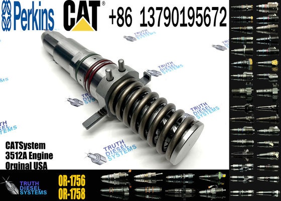 Diesel Engine Injector0R-1756 7E-3381 4w-3563 7E-2269 0R-2924 0R-1758 2W-5201 0R-3252For Caterpillar C3512A Common Rail