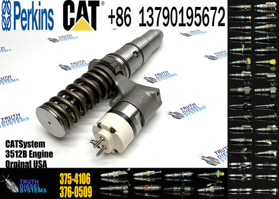 Diesel Engine Injector 375-4106 20R-1262 20R-1270 20R-1280 20R-1276 20R-2296 20R-0848For Caterpillar C3512B Common Rail