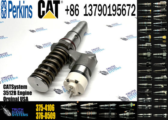 Diesel Engine Injector 375-4106 20R-1262 20R-1270 20R-1280 20R-1276 20R-2296 20R-0848For Caterpillar C3512B Common Rail