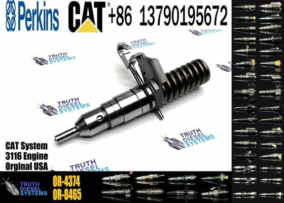 Excavator Parts 3116 Engine Injector 0R-8479 101-8673 OR-4374 7E-6193 105-1694fuel Injector For Excavator