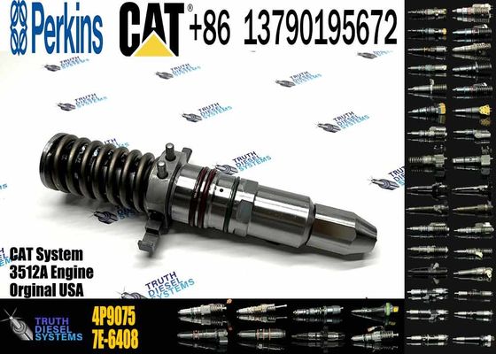 CAT Original Fuel Injector 4P-9075 4P-9075 4P9075 For CAT 3512 3516 Engine 3512 3508 3508C 3516