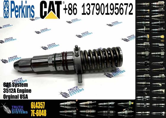 Diesel Engine Injector 4P9075 7E6408 4P9077 9Y3773 7C4148 6L4357 6L4355 6L4360 0R-8338 For Caterpillar C3512A Common Rail