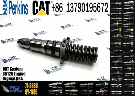 Diesel Engine Injector 7C-41750R-0906 7E-3383 7C-4173 9Y-1785 6I-3075 7C-4184 For Caterpillar C3512A Common Rail