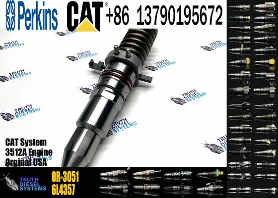Diesel Engine Injector 4w-3563 10R3053 9Y-0052 OR-3051 961-4357 0R-2923 0R-1759 0R-1756 6I-4357 7W-2269 For Caterpillar C3512A Common Rail