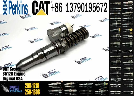 Diesel Engine Injector 20R-0850 10R-1276 20R-1278 10R-1288 20R-1283 10R-1280 20R-1265For Caterpillar C3512B Common Rail