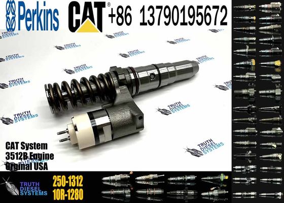 Excavator Parts 3512B Engine Injector 250-1312 204-2067 229-1631 245-8272 246-1854 250-1311 Fuel Injector For Excavator
