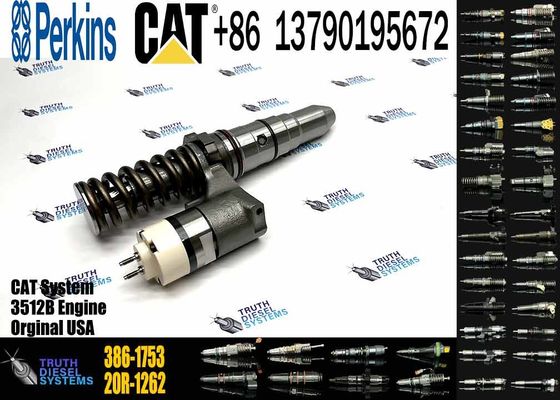 Diesel Engine Injector 386-1760 379-0509 386-1753 373-4087 266-4387 392-0208 20R-1272For Caterpillar C3512B Common Rail