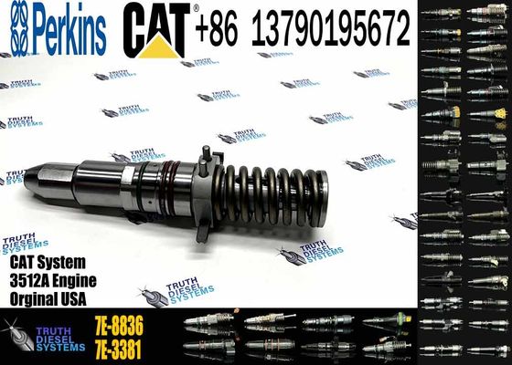 3512A Diesel Engine Parts Fuel Injector 0R-3883 7E-8836 0R-0906 7E-3382 For CAT Caterpillar Construction Machinery