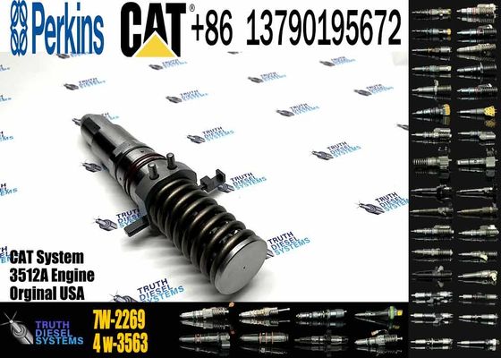 Diesel Engine Injector 0R-1759 7W-2269 9Y-4544 0R-3883 0R-0906 7C-4173 6I-3075 7C-9578 For Caterpillar C3512A Common Rail
