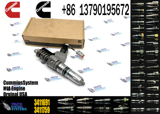 3080766 3083622 3083846 3087560 3087733 3095086 3095086 3411691 3411759 3411760 3411691  N14 NH NT 14.0L INJECTOR for cummins Engine Part