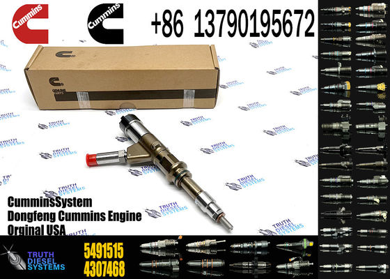 Construction Machinery Parts Diesel Fuel Injector 5491515 4307475 4307468 5491515 For Cummins ISGE Engine