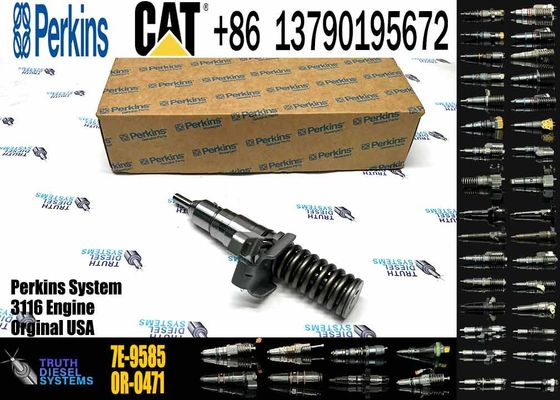 Excavator Common Rail E320L S6K Engine Injector 20R-2056 7E-8729 Fuel Injection Nozzle 7E-9585