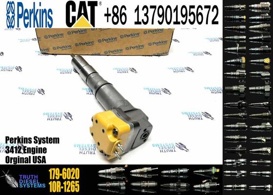 Fuel Injector 179-6020 3412E Diesel Engine Parts Injectors 1796020 for CAT 631G 637G 769D 771D D9R