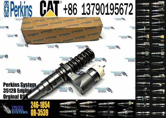Fuel Injector 246-1854 2461854 Diesel Engine Fuel Injector 10R-7238 10R7238 for CAT 3508C 3512C 3406E 3512B