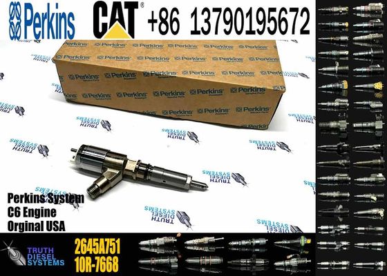 2645A748 320D Engine Diesel Fuel Injector 2645A749 320-0690 2645A751 Injector 2645A753 321-3600 for CAT Excavator Perkins