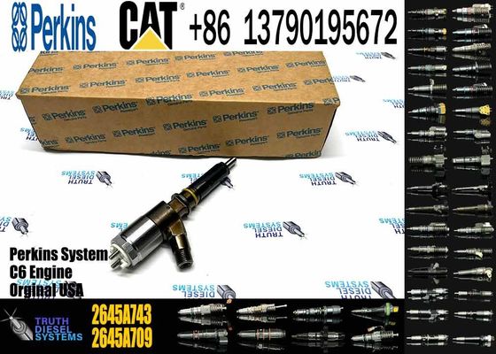 2645A743 New Common Rail Injector 2645A738 2645A745 Factory Diesel Injector 2645A746 320-0677 320-0680 for CAT Excavator