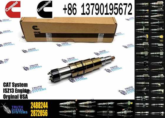 ZQYM Factory Fuel Injector Assembly CRDI 2488244 2086663 2264458 2419679 2031835 2057401 for Cummins Scania XPI Injector