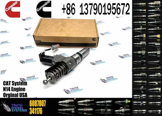 Construction Machinery PartsFuel Injector for N14 Diesel 3080931F 3087558F 4307795 6087807 for CUMMINS Diesel Engine