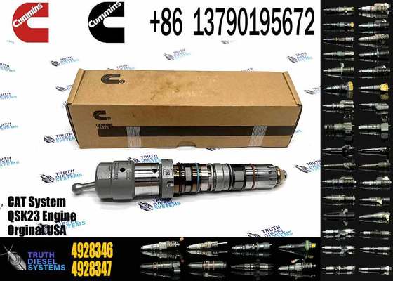 Construction Machinery PartsFuel Injector for QSK23 Diesel 3766446 4088427 4928346 4928349 for CUMMINS Diesel Engine