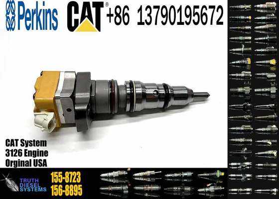 Hot Sell Common Rail Fuel Injector 155-8723 20R-5392 169-7408 Diesel Fuel Injector for CAT Caterpillar 3126B Engine
