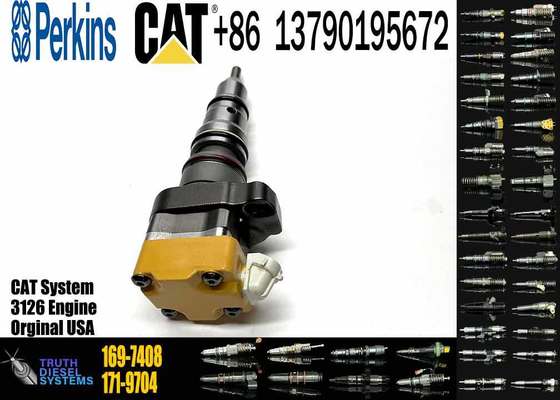 Hot Sell Common Rail Fuel Injector 155-8723 20R-5392 169-7408 Diesel Fuel Injector for CAT Caterpillar 3126B Engine