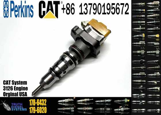 178-6432 128-6601 171-9704 171-9710 Common Rail Fuel Injector Cater 3512C 3516C Diesel Engine Parts Rail Injector 10R-9348