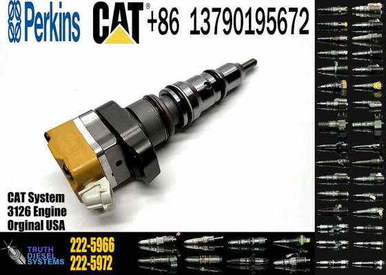 10r0781 222-5966 Diesel Fuel Injector for CAT Caterpillar 3126B 3126E C7 Engine