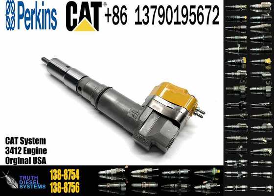 New Diesel Engine Fuel Injector 138-8754 0R-8624 ForCAT Engine Industrial 3408E 3412E
