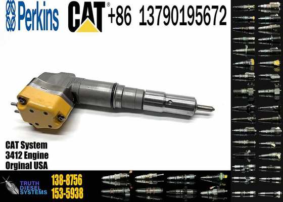 For Caterpillar Cat 3412 Engine Injectors 3412/3412E 138-8756 174-7527 179-6020