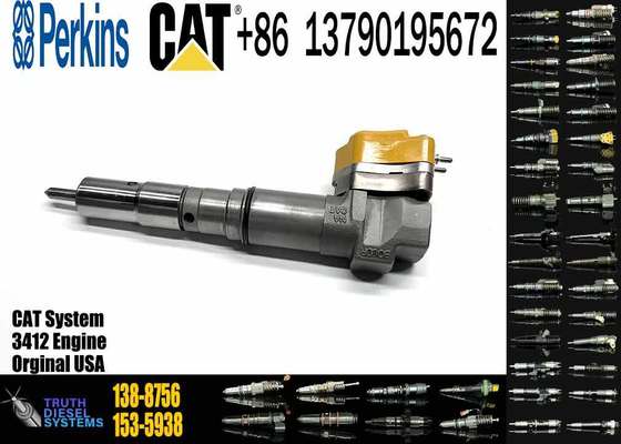 For Caterpillar Cat 3412 Engine Injectors 3412/3412E 138-8756 174-7527 179-6020
