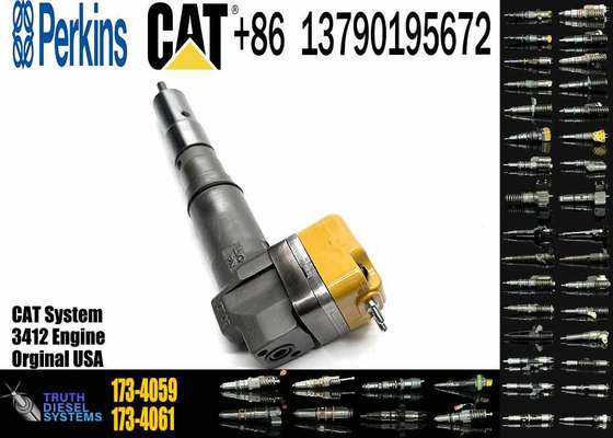 3412 Engine Parts Fuel Injector 171-9710 0R-9348 173-4059 173-4061 Common Rail Injector