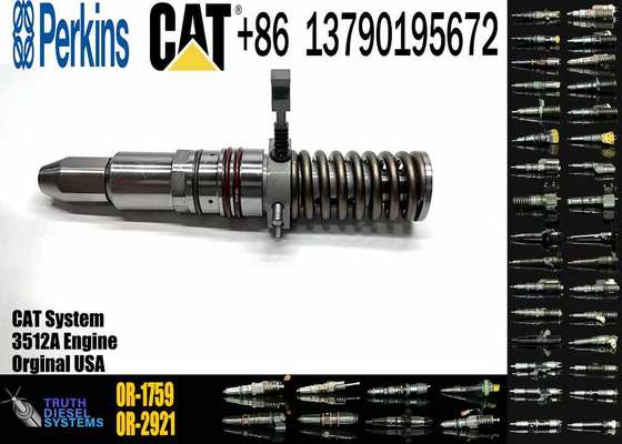 Common Rail Injector Assy Injector 6l-4357 0R-1759 Engine Components 6l4357 0R1759 for C3500 Engine