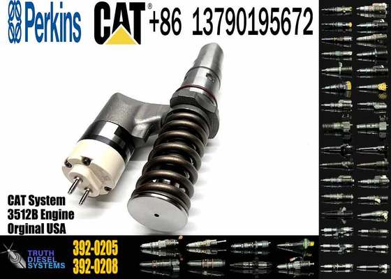 392-0204 3920204 Diesel Fuel Injector for Caterpillar CAT 3508 3512 3516 3508B 3516B 20R-1268 Common Rail Injection Valves