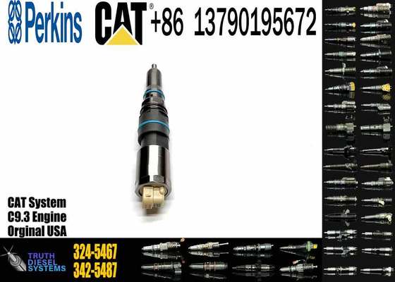 Common Rail Fuel Injector 304-3637 324-5467 363-0493 342-5487 20R-5036 for CAT Engine C9.3 C9 Excavator 336E 336EL 336ELN