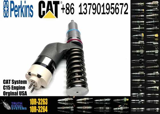 Excavator Injector 2530614 253-0614 10R3263 10R-3263 for C15 Engine Parts Diesel Nozzle Assembly