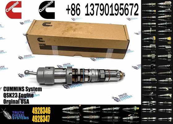 High Quality Used QSK19 Diesel Engine Common Rail Injector 4087887 4010163 4928346 4928349 Machinery Repair Shops 6 Months