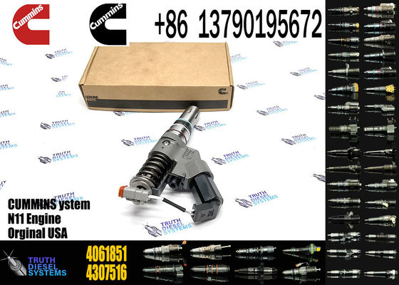 QSM11 ISM11 Diesel Engine Fuel Injector Parts New Condition Replacement 4061851 4026222 3411754 3083849 3411756