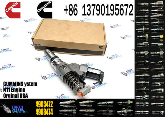 High-quality Components for 4903472 Engine ISM QSM ISM11 QSM11 M11 MTA11 Type diesel Engines - Fuel Injectors 3411756 3083849