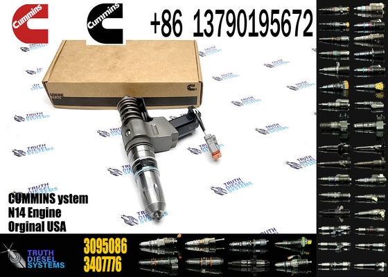 High Quality New Common Rail Diesel Injector Auto Parts Injector 3095086 Compatible with Cummins N14 Engine Injection Valves