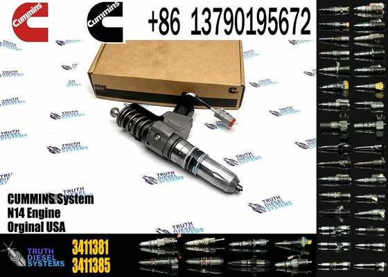 Common Rail Fuel Injector 3411381 3411381PX 3411381RX for Cummins 14L QSN14 N14 Engine