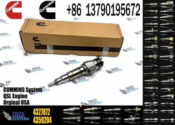 High Quality Diesel Engine Injector 4327072 4307414 Fuel Injector Model 430-7414 for QSL Excavator QSL9.3 ISCE Engine 6L