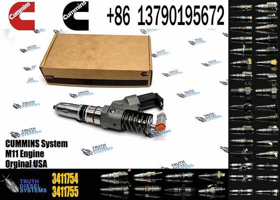 QSM11 ISM11 M11 Engine Fuel Injectors 3411754 3083863 3411756 3609925 3083849 3087772 3411755 for Cummins