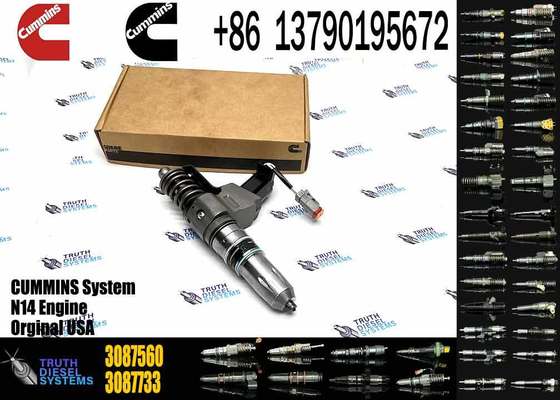 New Fuel Injector 3076050 4307516 3087560 4384360 3411760 3411765 for Cummins N14 Injector Nozzle Diesel Engine Spare Parts