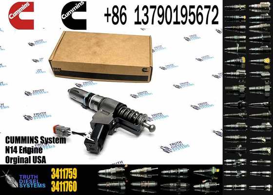 Genuine High Quality Common Rail Injector Diesel Fuel Injector 3411765 3411766 3411759 for Engine Parts