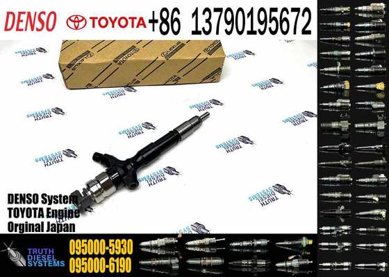 Diesel Fuel Injector Common Rail Injector 23670-09060 095000-5930 095000-7380 095000-593# for Toyota Hiace Hilux